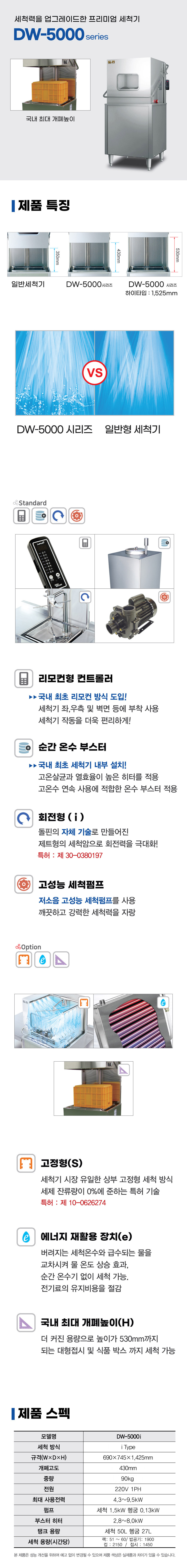 DW-5000i_돌핀 도어타입 식기세척기_0번째 상세정보 동양렌탈 DW-5000i 돌핀 도어타입 식기세척기 상세이미지 1