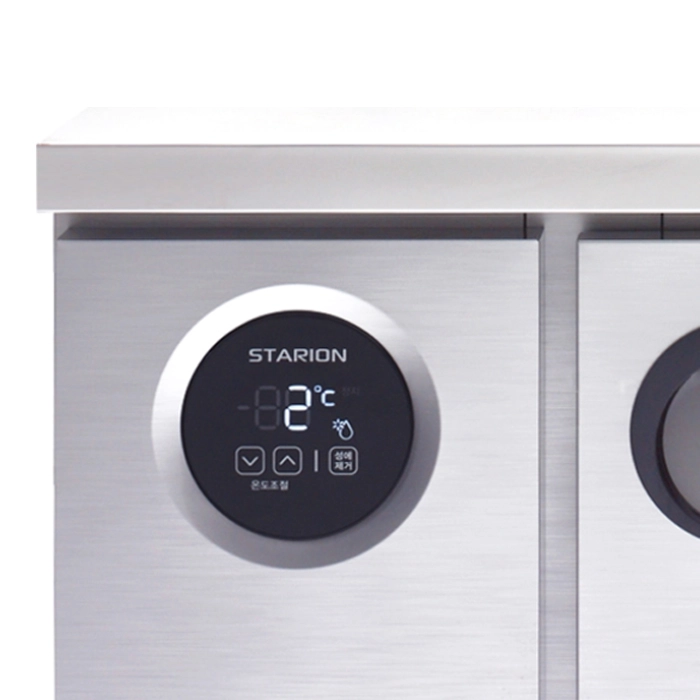 동양렌탈 SR-T12DIEM 스타리온 업소용 테이블 냉동고 냉장고 직냉식 1200 올냉동 내부스텐 제품 이미지 3